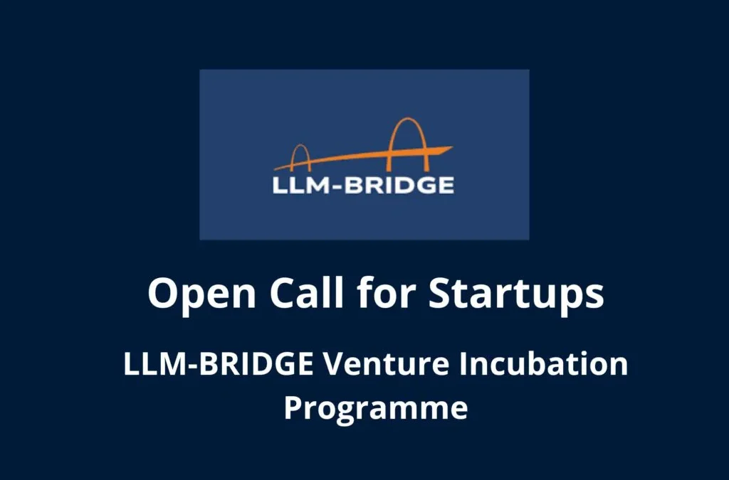 LLM Bridge abre candidaturas para programa europeu de incubação dirigido a startups em IA generativa