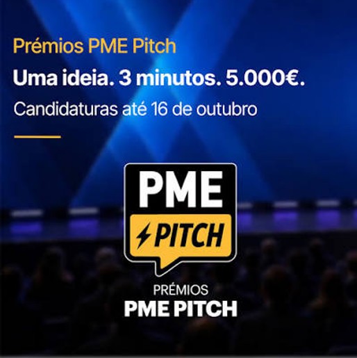 Candidaturas abertas: Prémios PME Pitch 2026